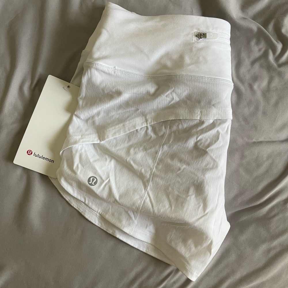 Lululemon Size 6 Speed Up MR Short 4”